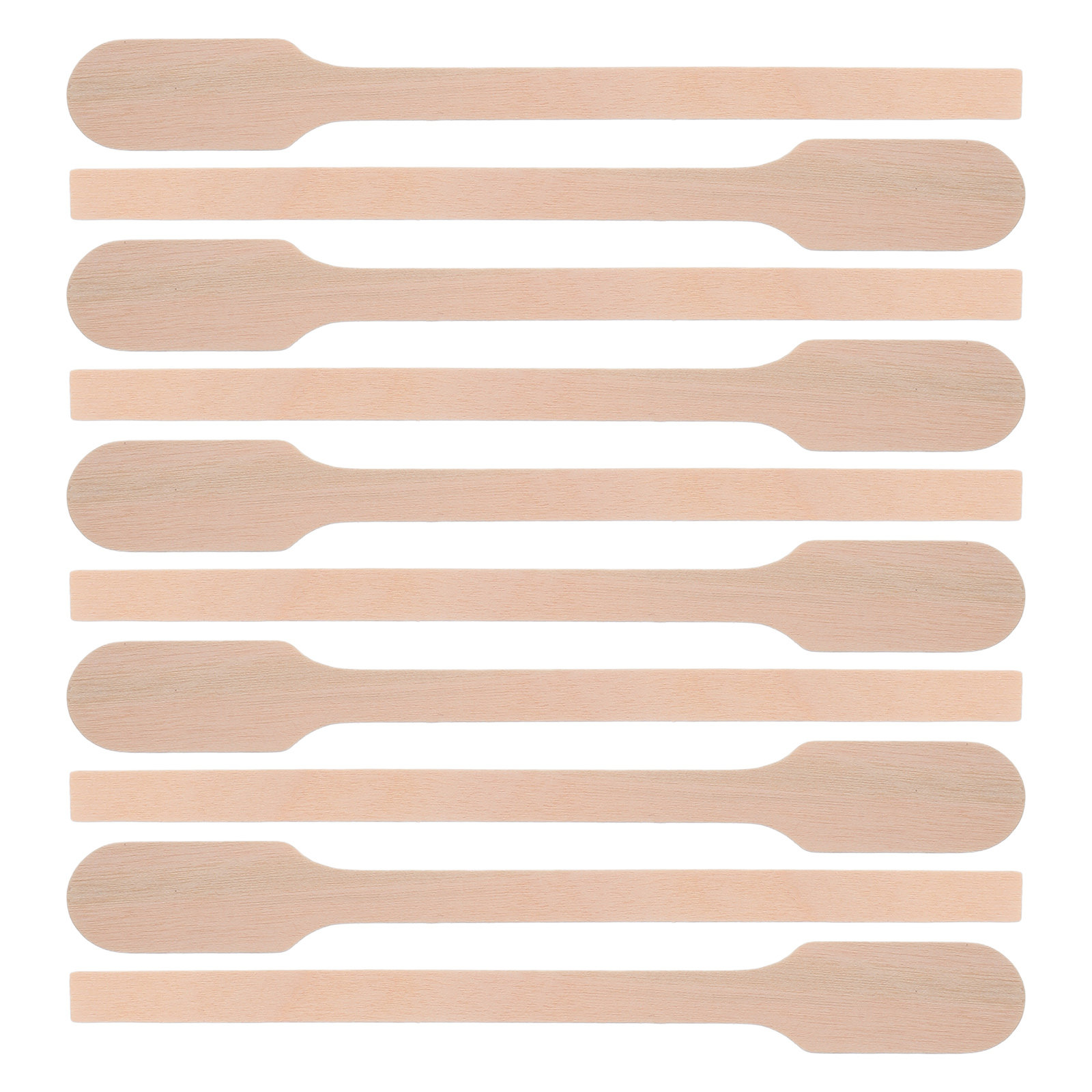 Crafting Resin - 200 Bastoncini in Legno per Mescolare