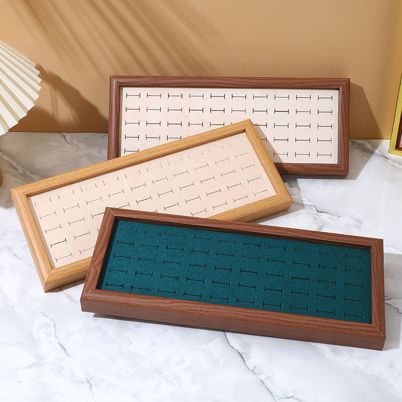 Vassoi per gioielli di moda Va - Wood Ring Blank recensione e prezzo