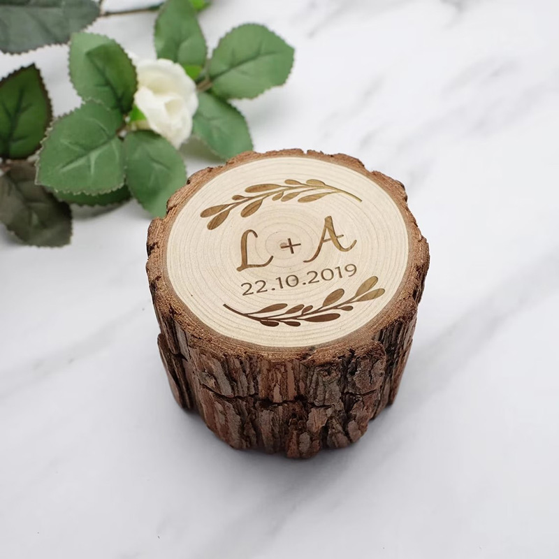 Scatola per fedi nuziali in le - Wood Ring Blank recensione e prezzo